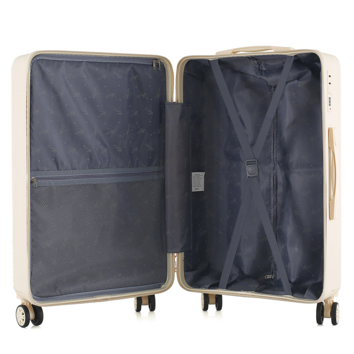 Чемодан Semi Line 24" (M) Ecru (T5757-3)