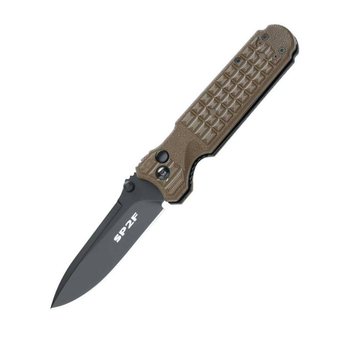 Нож Fox FKMD Predator II - 2F Auto tan FX-448OD  