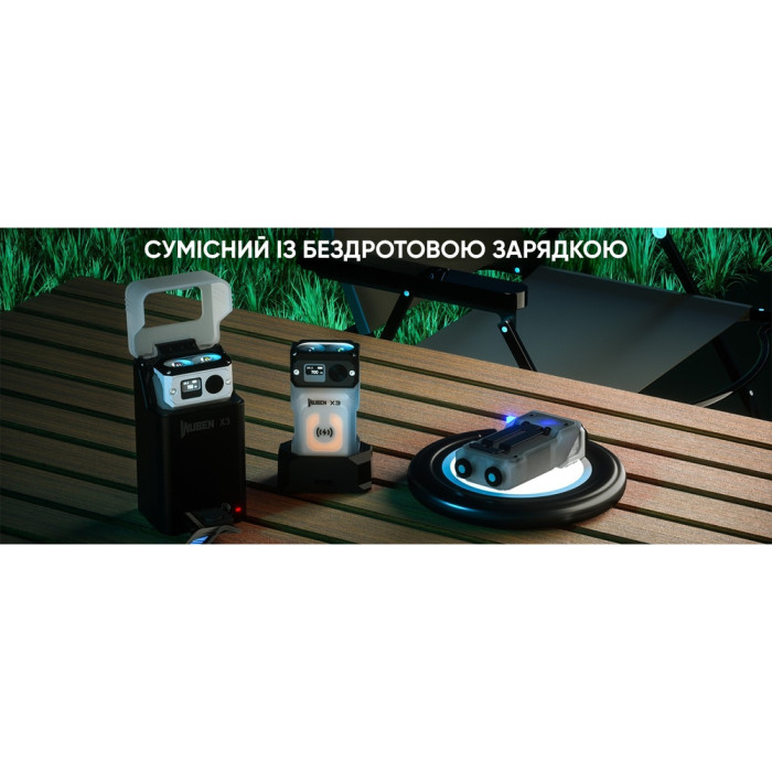 Фонарь Wuben X3 Pro, зеленый  