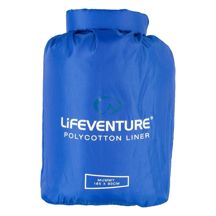 Вкладыш в спальный мешок Lifeventure Polycotton Mummy (65510)  