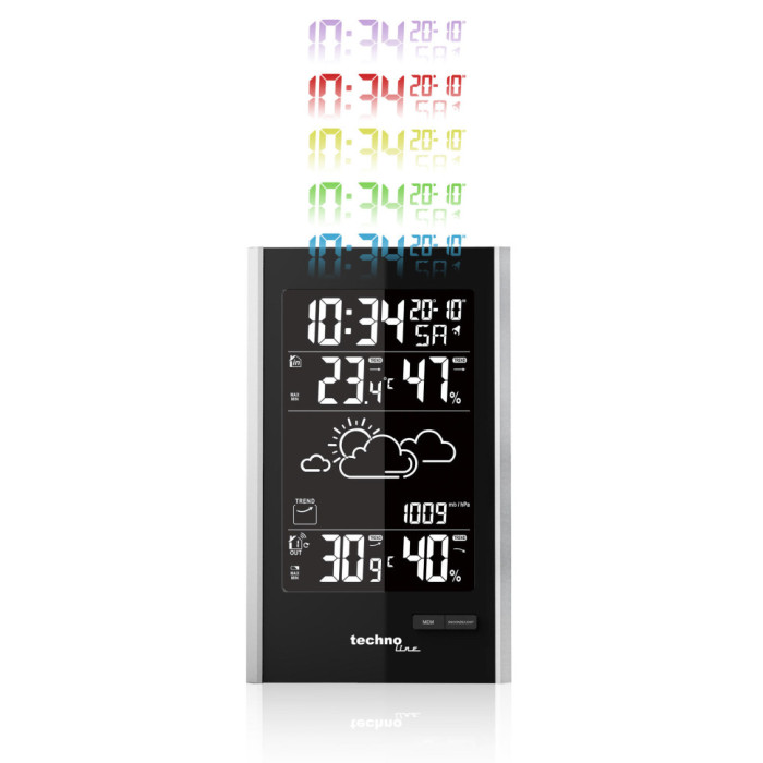 Метеостанция Technoline WS9060 Black/Silver (WS9060)  
