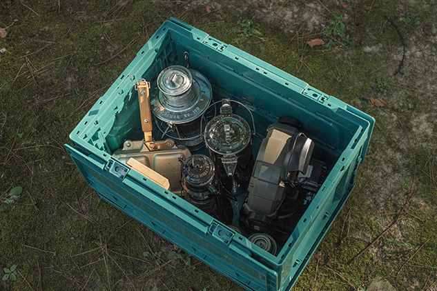 Складной контейнер Naturehike PP box S 50 л NH20SJ036, голубой  