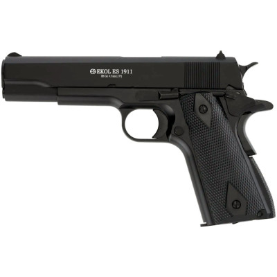 Пневматический пистолет EKOL ES 1911, калибр 4,5 мм (.177), черный