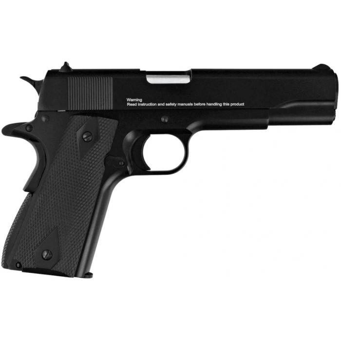 Пневматический пистолет EKOL ES 1911, калибр 4,5 мм (.177), черный  
