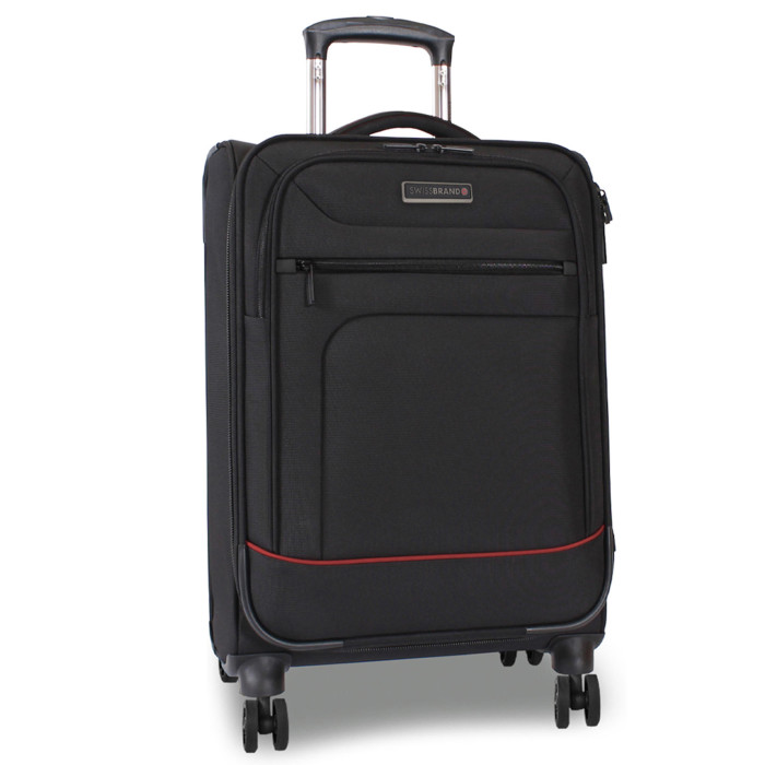 Чемодан Swissbrand Alford (L) Black (SWB_LBALF001L) 