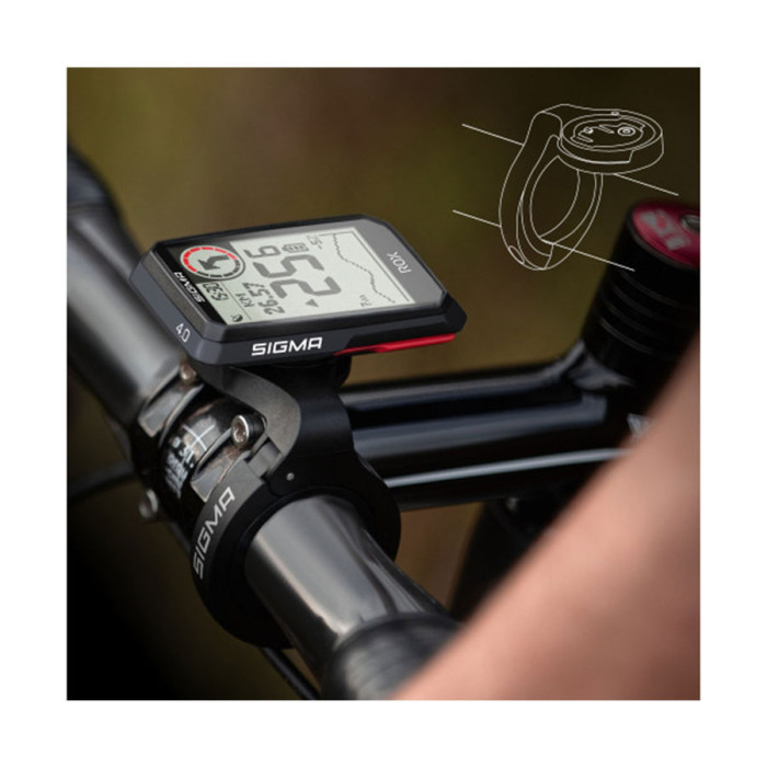 Велокомпьютер Sigma Sport ROX 4.0 Black Sensor Set  