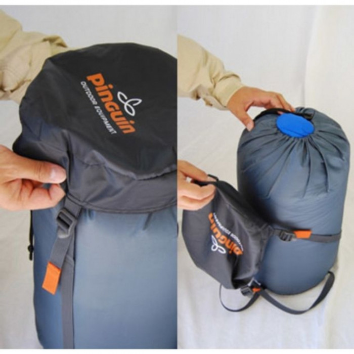 Спальный мешок Pinguin Expert (-8°С/-16°С), 195 см - Right Zip, Blue (PNG 234459) 2020  