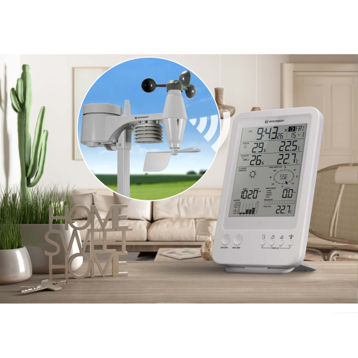 Метеостанция Bresser Weather Center 5-in-1 White (7002511) (925915)  