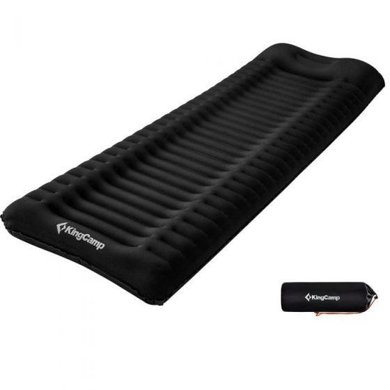 Надувной коврик KingCamp DELUEX COMFORT (KM1904) BLACK  