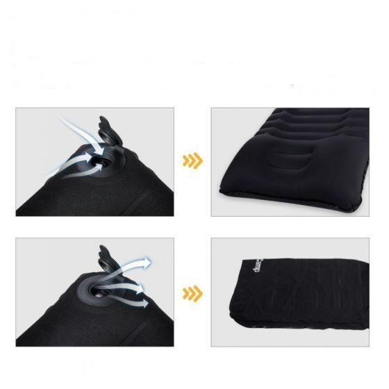 Надувной коврик KingCamp DELUEX COMFORT (KM1904) BLACK  