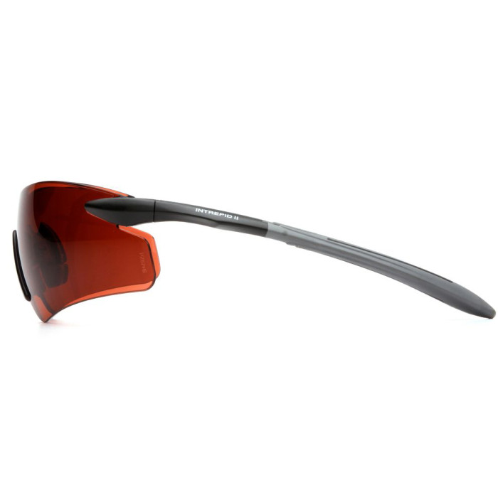 Очки Pyramex Intrepid-II (sun block bronze) коричневые  