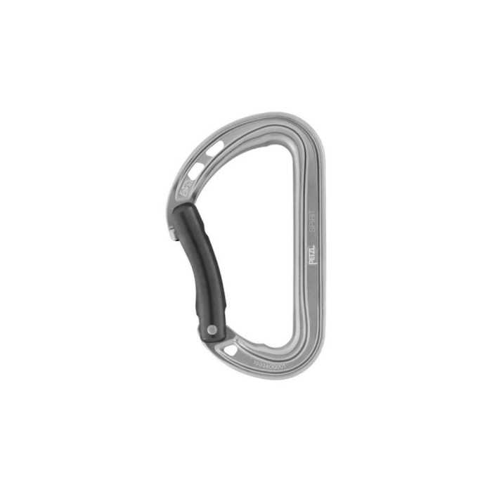Карабин Petzl SPIRIT STRAIGHT grey прямой  