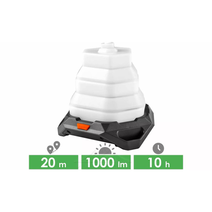 Кемпинговый фонарь Nebo Galileo Air 1000 люмен (NB NEB-LTN-1003-G)  