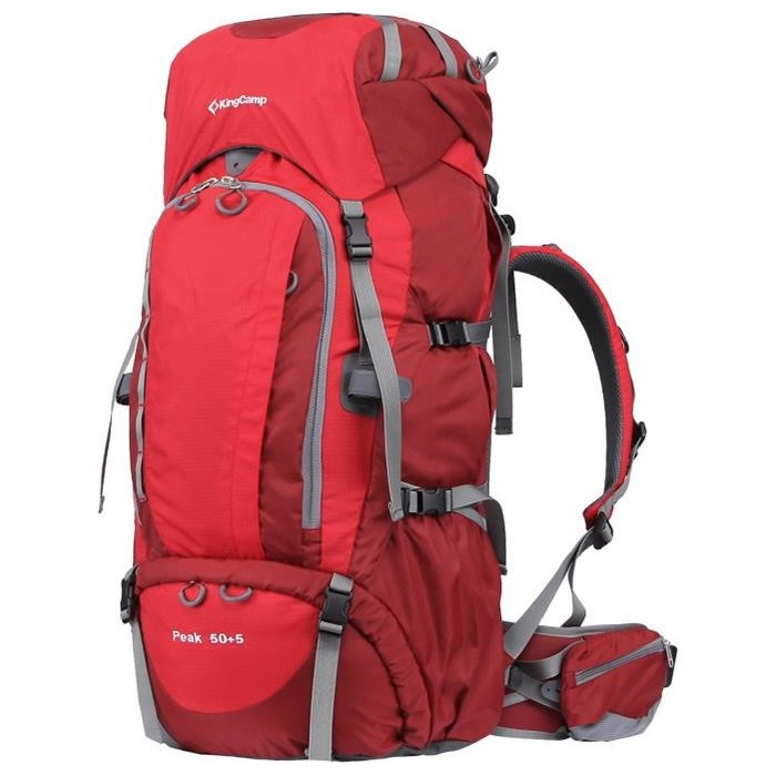 Рюкзак KingCamp Peak 50 + 5(KB3249), Red  