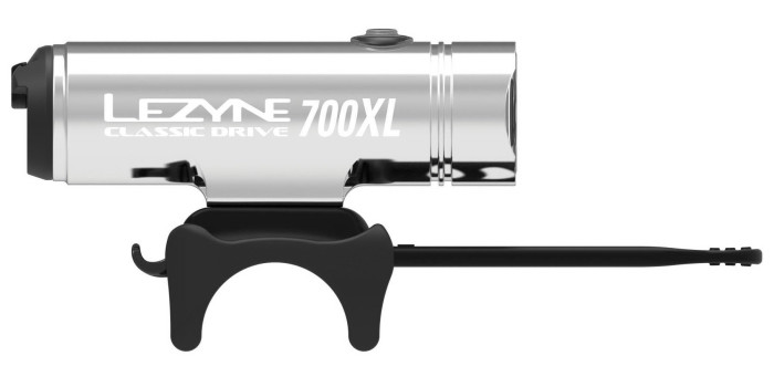 Фара передняя Lezyne CLASSIC DRIVE XL 700 люменов Y13 серебристая  