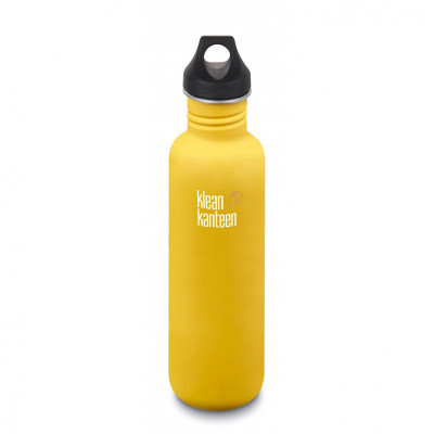 Бутылка для воды Klean Kanteen Classic 800 мл (желтая)