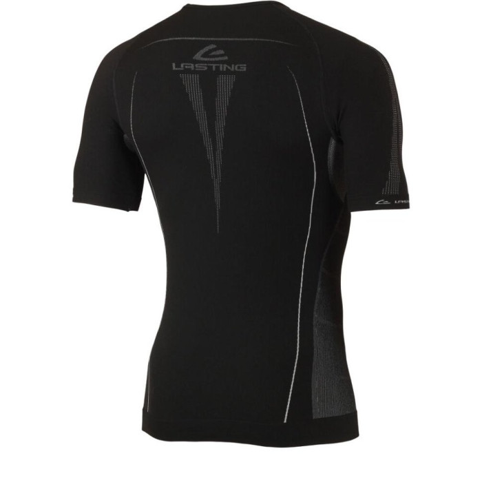 Футболка мужская Lasting Mars, черная, L/XL  