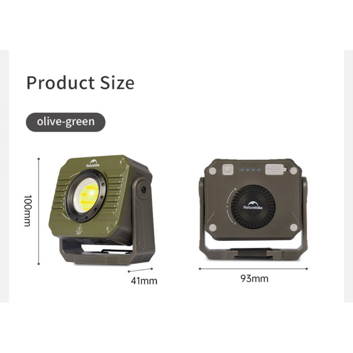 Фонарь кемпинговый Naturehike CNK2300012, зеленый  