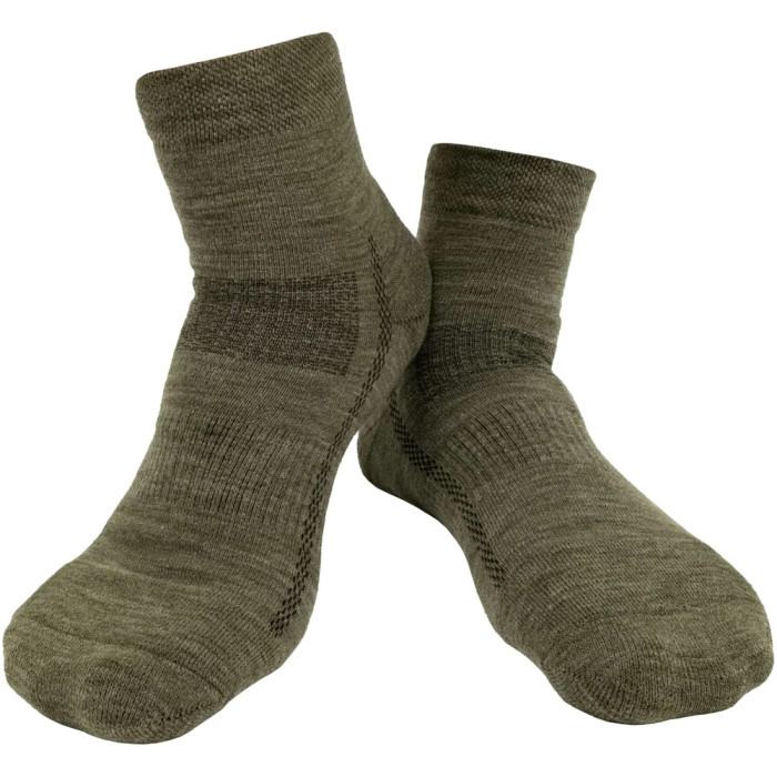 Носки Tribe Merino Hike T-KB-0017-olive, 44-46  