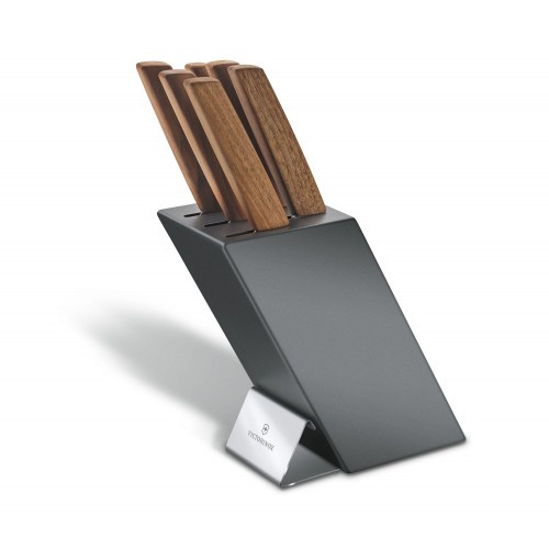 Набор кухонный Victorinox Swiss Modern Cutlery Block 6 шт с подставкой (Vx67186.6)  