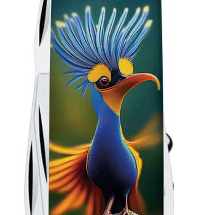 Складной нож Victorinox CLIMBER DESIGN Яркая птичка  