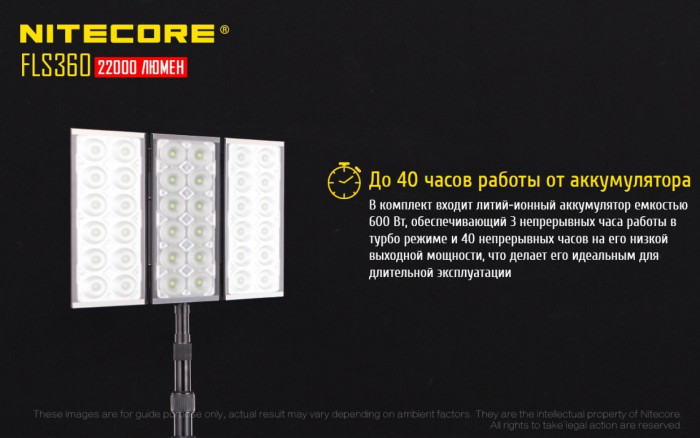Полевая система освещения Nitecore FLS-360  