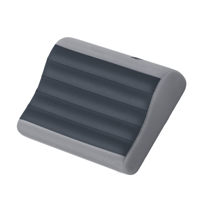 Надувная подушка анатомическая Flextail Zero Pillow SE, серая  