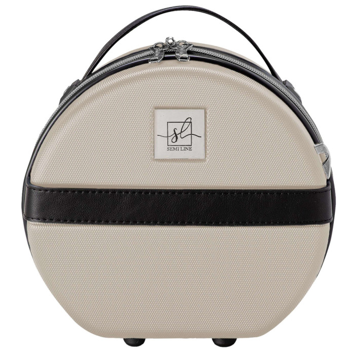 Бьюти-кейс Semi Line 5L Champagne/Black (T5674-1)  