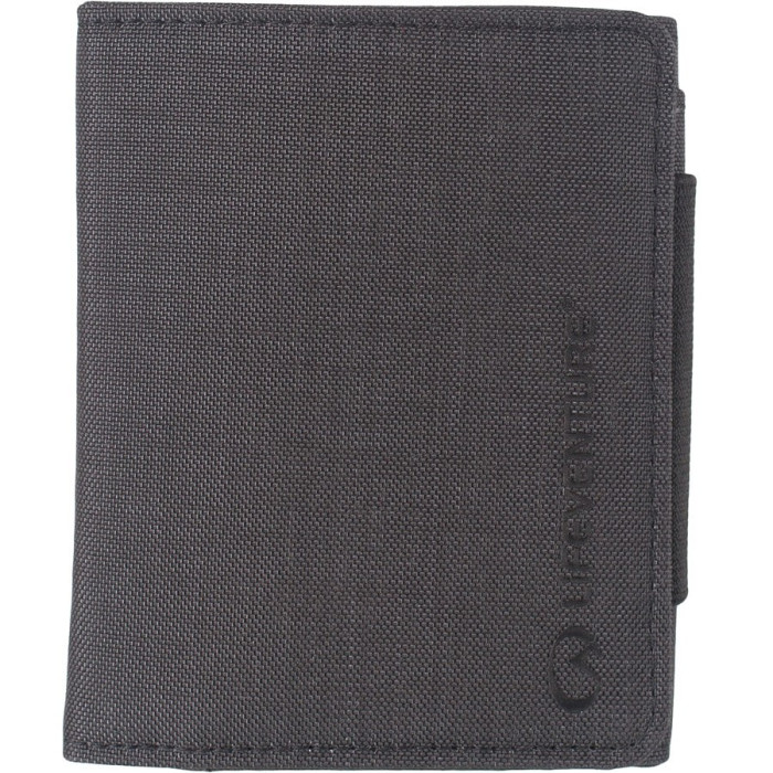 Кошелек RFID Lifeventure Tri-Fold Wallet, Black  