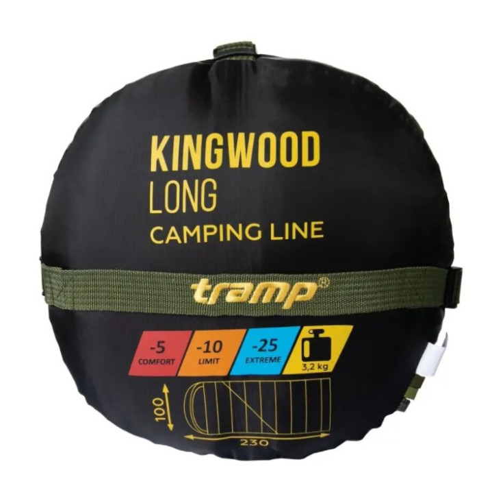 Спальный мешок одеяло Tramp Kingwood Regular TRS-053R-R  