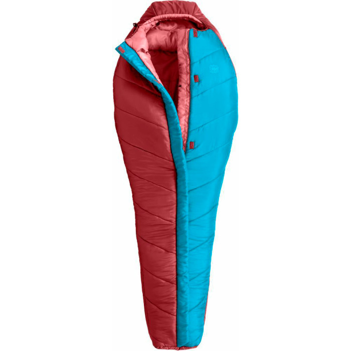 Спальник Turbat Vogen Winter terracotta/turquoise - 185 см - терракотовый/бирюзовый  
