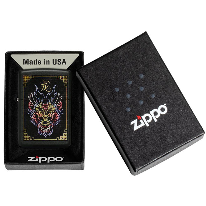 Зажигалка Zippo 218 Neon Dragon Design (49396)  
