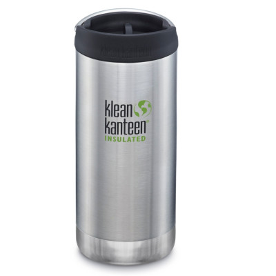 Термокружка Klean Kanteen TKWide Cafe Cap 355 мл - серая