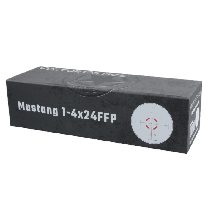 Прицел оптический Vector Optics Mustang 1-4x24 (30 мм) illum. FFP  