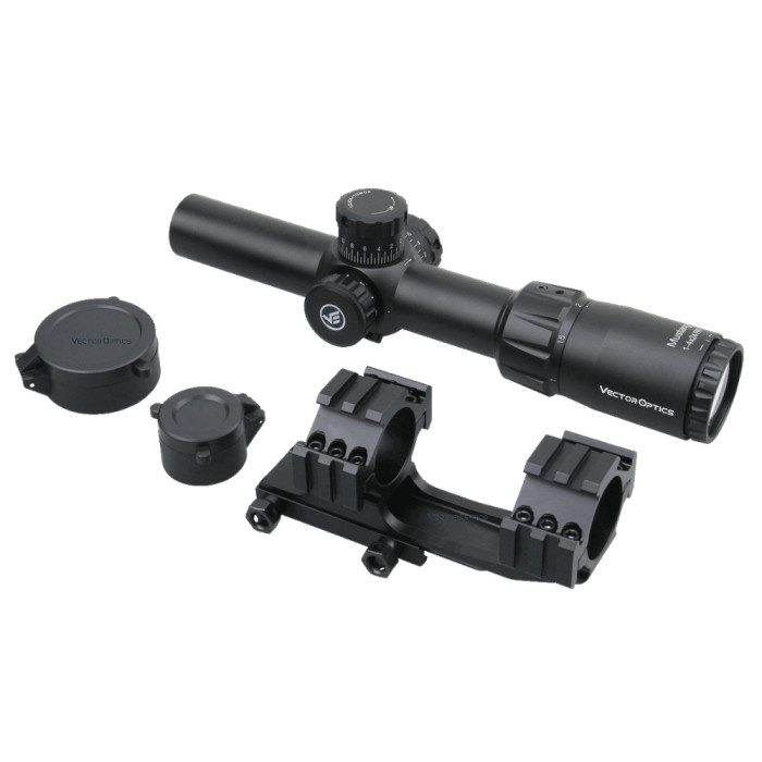 Прицел оптический Vector Optics Mustang 1-4x24 (30 мм) illum. FFP  