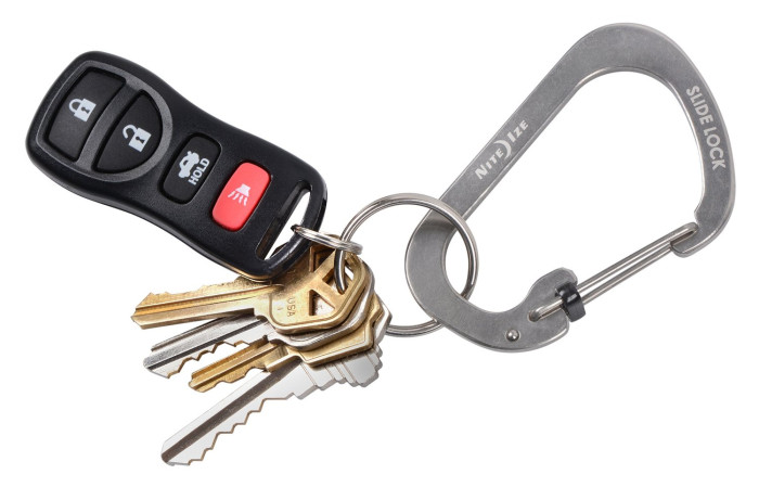 Карабин Nite Ize с фиксатором Slide Lock №4 ,черный, (CSL4-01-R6)  