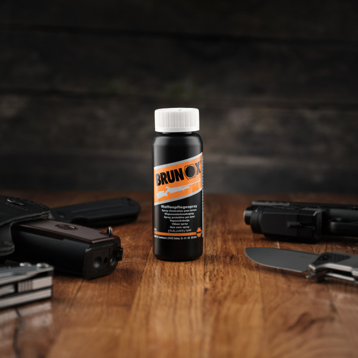 Антикоррозионная защита и смазка для оружия, капельный дозатор Brunox Gun Care 100ml  