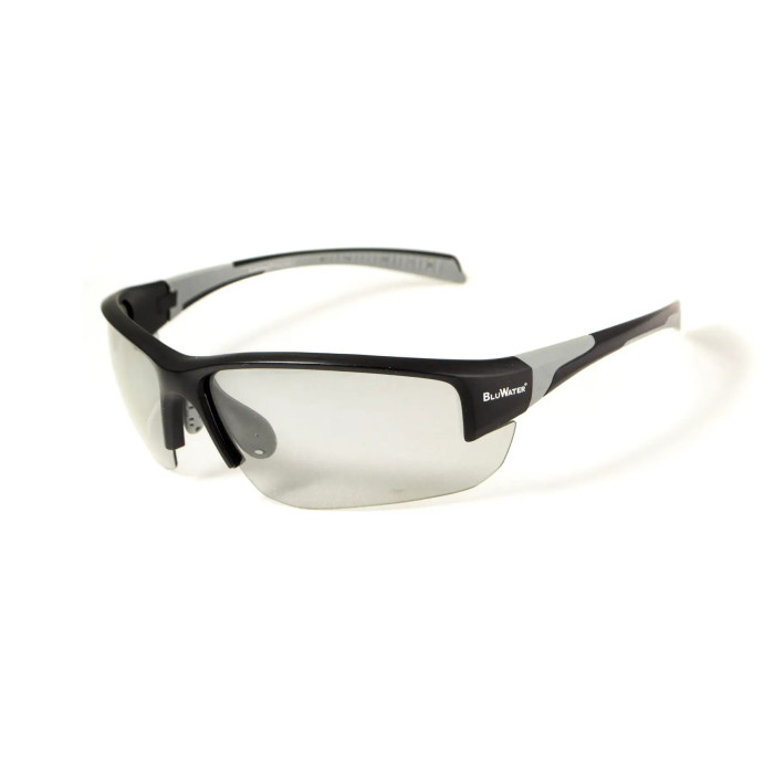 Фотохромные очки с поляризацией BluWater Samson-3 Polarized + Photochromic (gray), серые  