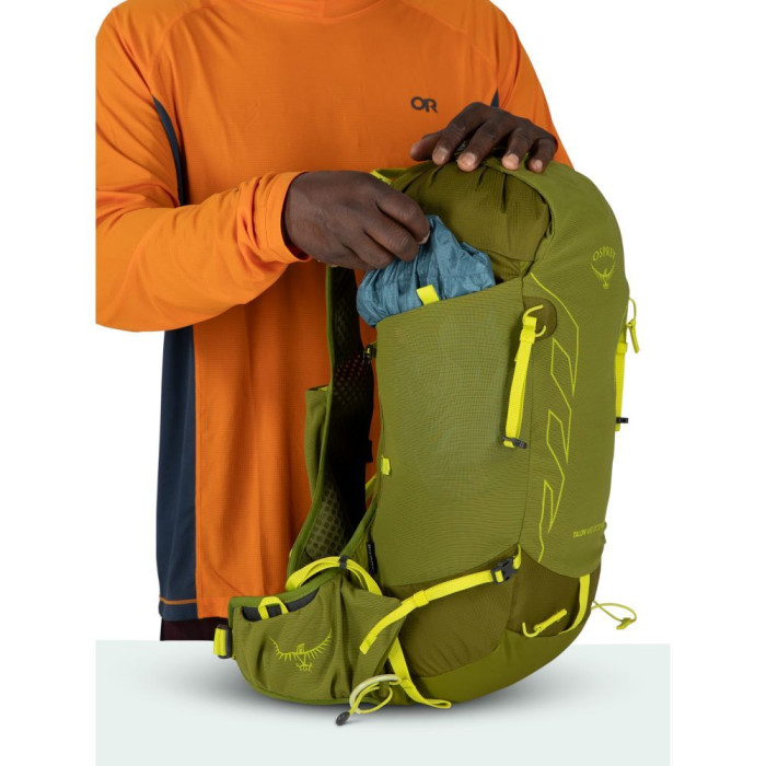 Рюкзак Osprey Talon Velocity 20 matcha green/lemongrass - L/XL - зеленый  