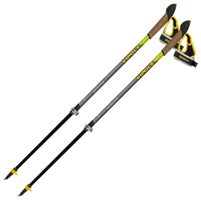 Палки для скандинавской ходьбы Vipole Instructor Vario QL Green DLX (S25 26)  