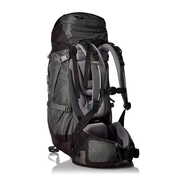 Рюкзак Deuter Aircontact, 45 + 10 л, granite-black  