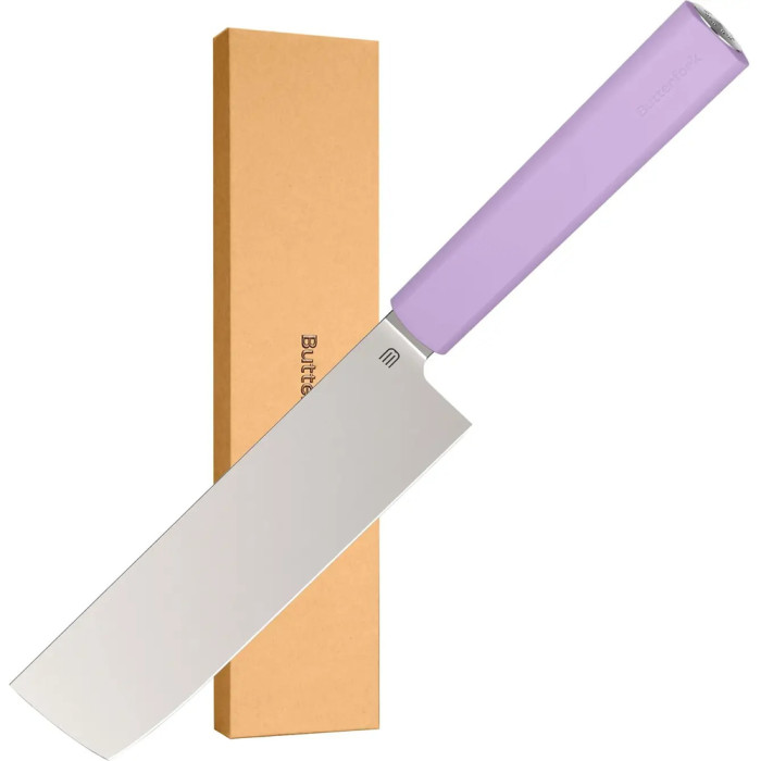 Нож кухонный Butterfork Nakiri AR-RPM9 ABS Mist Violet  