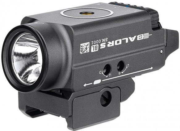 Фонарь Olight Baldr S, blue laser, gunmetal grey  