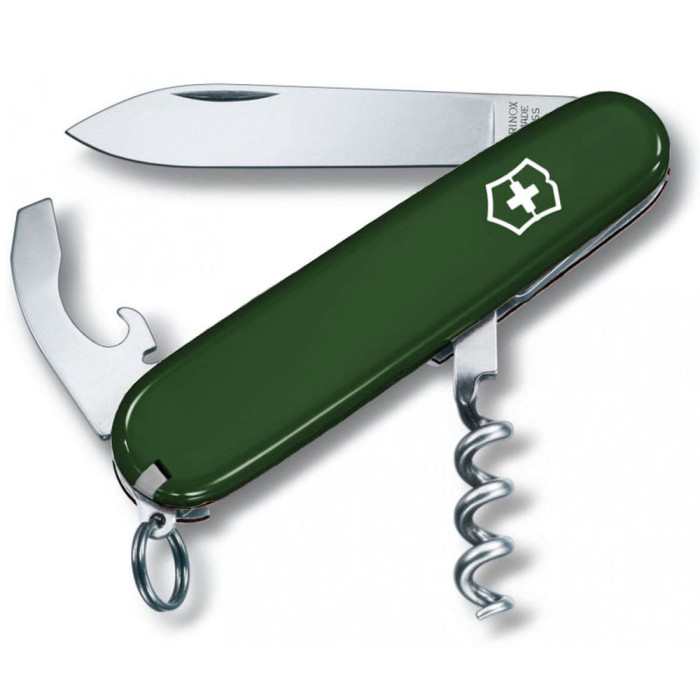 Нож Victorinox Waiter 84мм/9функ/зел  