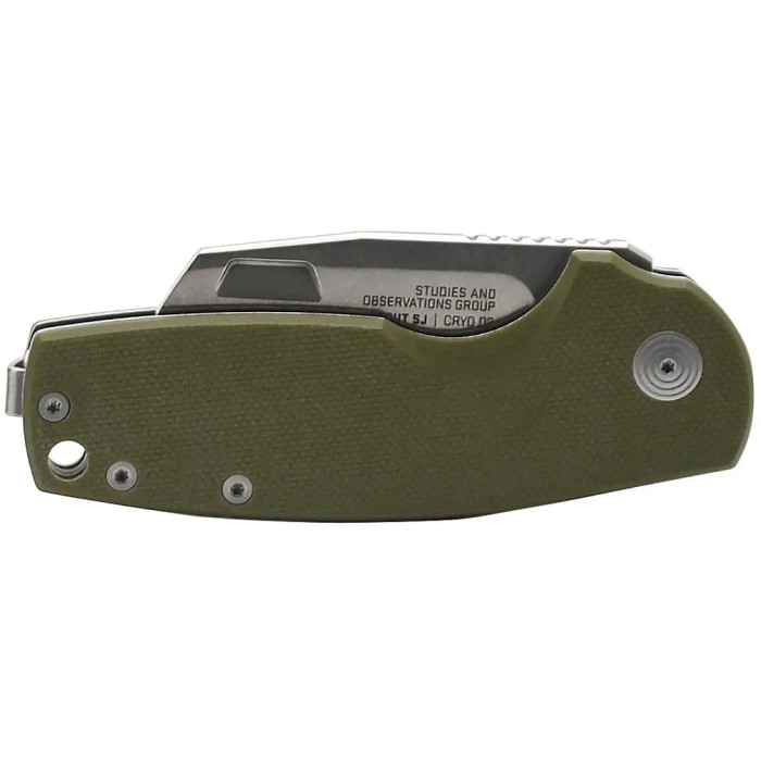 Нож Stout SJ Cleaver/OD Green/Stonewash (SOG 16-03-06-57)  