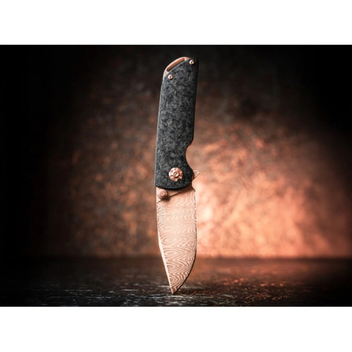 Нож Boker M4 Sherman Damast Rose Gold  