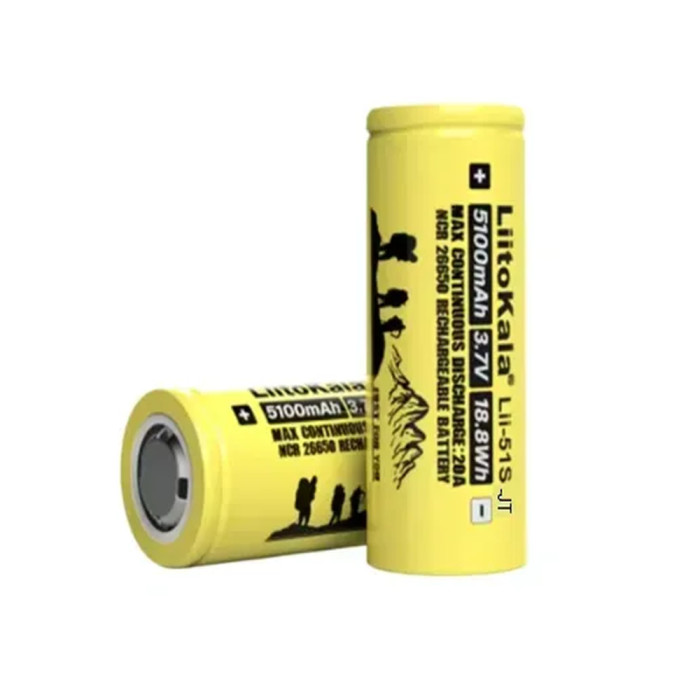 Аккумулятор Liitokala Lii-51S-JT 5100 mAh 20A 26650 Li-ion  