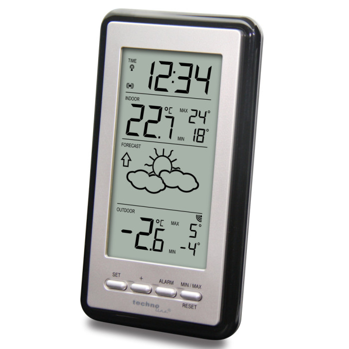 Метеостанция Technoline WS9130 IT Silver/Black (WS9130)  