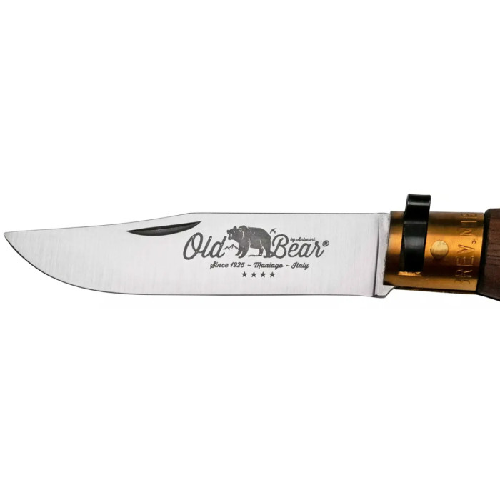 Нож Old Bear Classic M, 420 steel, Walnut wood  