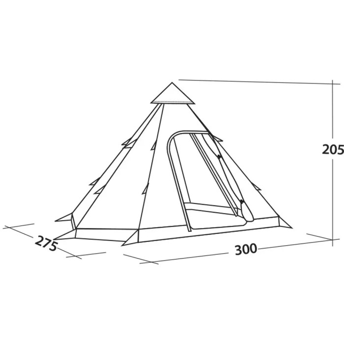 Палатка четырехместная Easy Camp Bolide 400 Rustic Green (120405)  